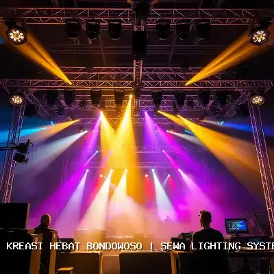 sewa lighting system Bondowoso