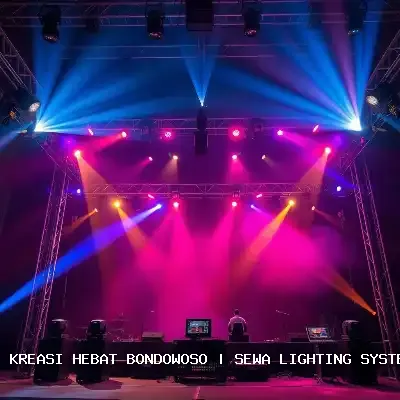 Sewa Lighting System Bondowoso