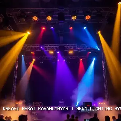 sewa lighting system Karanganyar