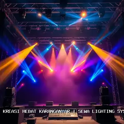 Sewa Lighting System Karanganyar: Atmosfer Megah untuk Setiap Acara