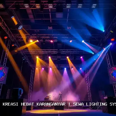 Sewa Lighting System Karanganyar: Atmosfer Megah untuk Setiap Acara