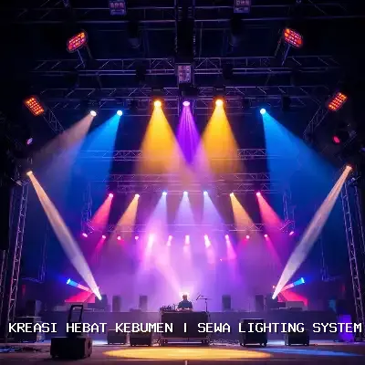 Sewa Lighting System Kebumen untuk Event Megah