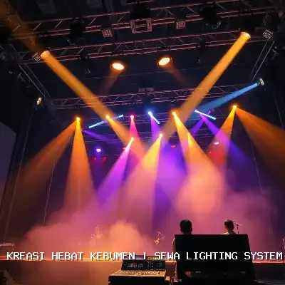 Sewa Lighting System Kebumen untuk Event Megah