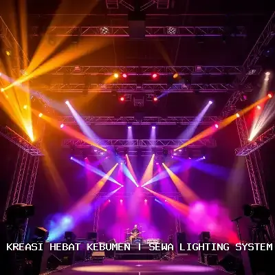 Sewa Lighting System Kebumen untuk Event Megah