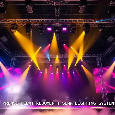 Sewa Lighting System Kebumen untuk Event Megah