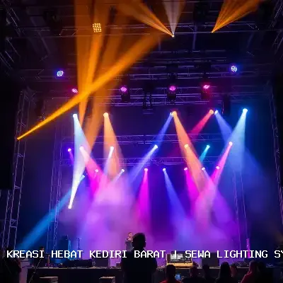 Sewa Lighting System Kediri Barat – Atmosfer Megah