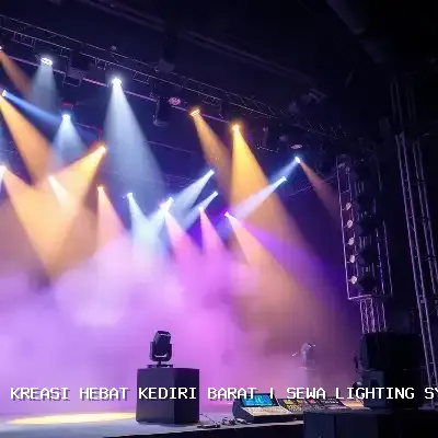 Sewa Lighting System Kediri Barat – Atmosfer Megah