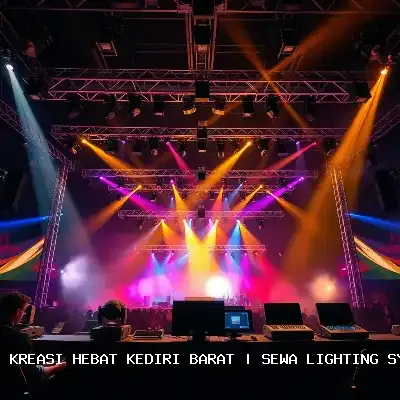 Sewa Lighting System Kediri Barat – Atmosfer Megah