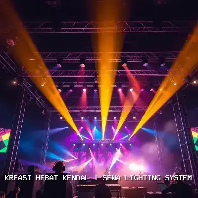 Sewa Lighting System Kendal untuk Event Megah