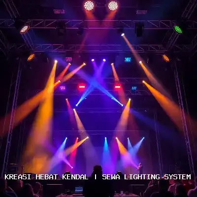 Sewa Lighting System Kendal untuk Event Megah