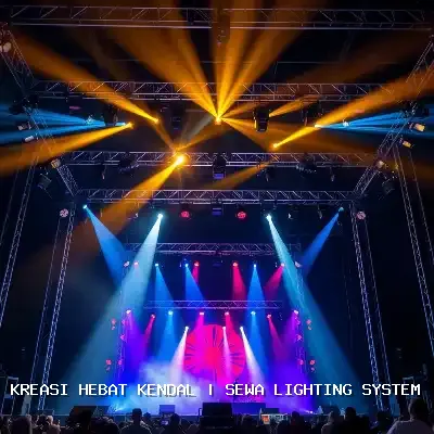 Sewa Lighting System Kendal untuk Event Megah