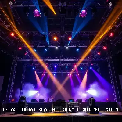 Sewa Lighting System Klaten: Atmosfer Megah untuk Event Anda