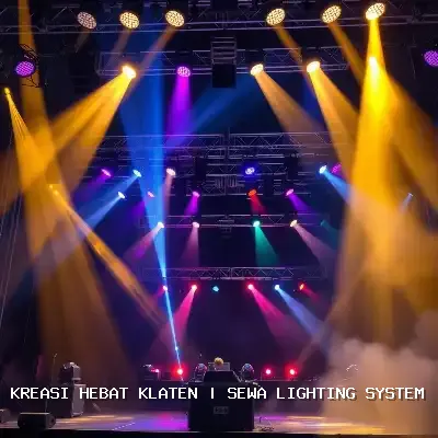 Sewa Lighting System Klaten: Atmosfer Megah untuk Event Anda