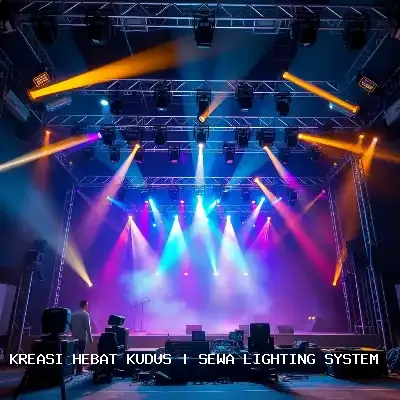 Sewa Lighting System Kudus untuk Event Megah