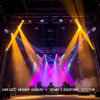 Sewa Lighting System Kudus untuk Event Megah
