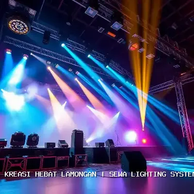 Sewa Lighting System Lamongan – Atmosfer Megah