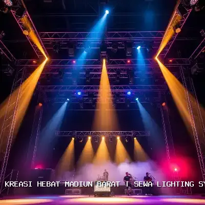 sewa lighting system Madiun Barat