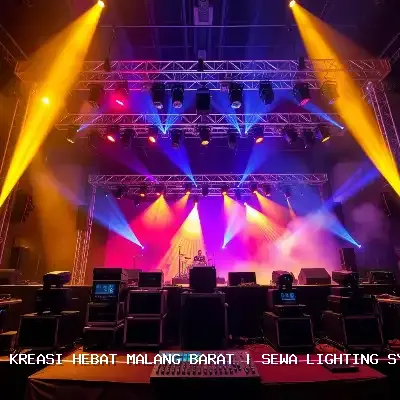 Sewa Lighting System Malang Barat