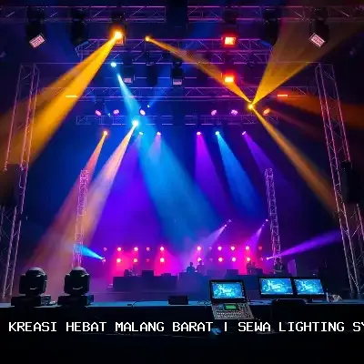 Sewa Lighting System Malang Barat