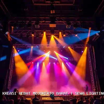 Sewa Lighting System Mojokerto Barat