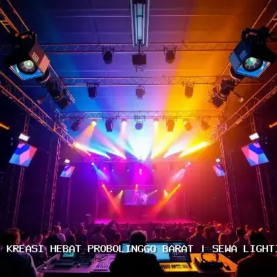 Sewa Lighting System Probolinggo Barat – Atmosfer Megah