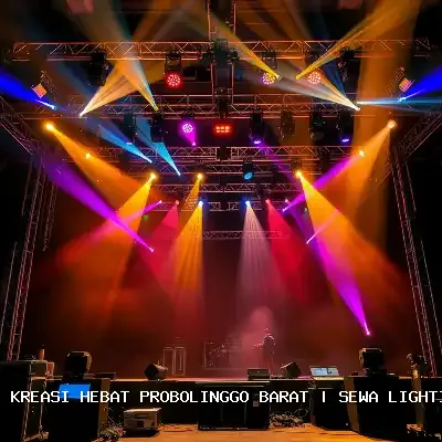 Sewa Lighting System Probolinggo Barat – Atmosfer Megah