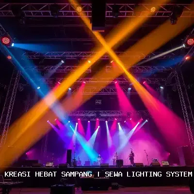 Sewa Lighting System Sampang – Atmosfer Megah