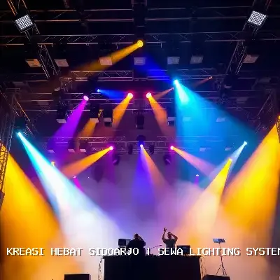Sewa Lighting System Sidoarjo – Atmosfer Megah