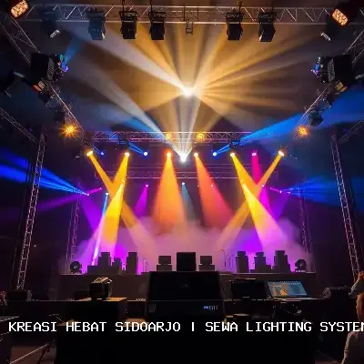 Sewa Lighting System Sidoarjo – Atmosfer Megah