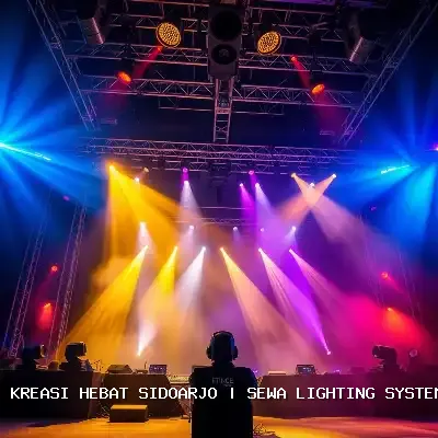 Sewa Lighting System Sidoarjo – Atmosfer Megah