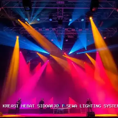 Sewa Lighting System Sidoarjo – Atmosfer Megah