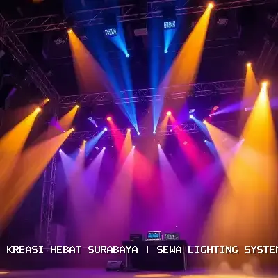 sewa lighting system Surabaya