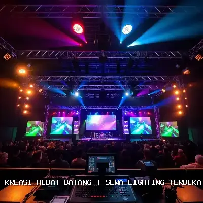 Sewa Lighting Terdekat Batang – Atmosfer Megah