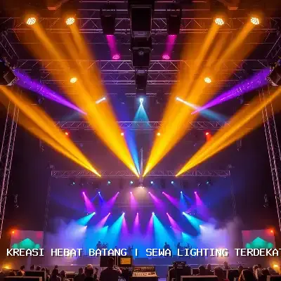 Sewa Lighting Terdekat Batang – Atmosfer Megah