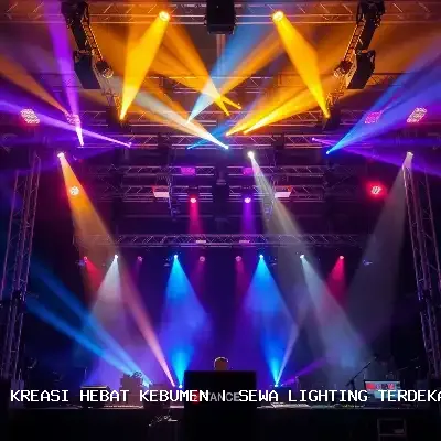 Sewa Lighting Terdekat Kebumen – Atmosfer Megah untuk Acara Anda