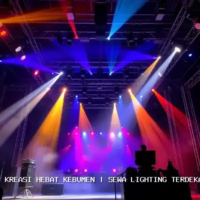 Sewa Lighting Terdekat Kebumen – Atmosfer Megah untuk Acara Anda