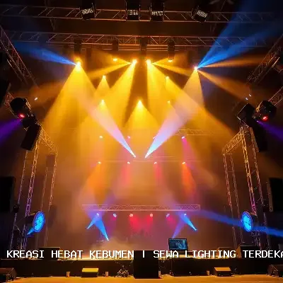 Sewa Lighting Terdekat Kebumen – Atmosfer Megah untuk Acara Anda