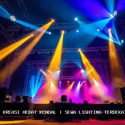 Sewa Lighting Terdekat Kendal: Solusi Atmosfer Megah