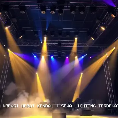 Sewa Lighting Terdekat Kendal: Solusi Atmosfer Megah