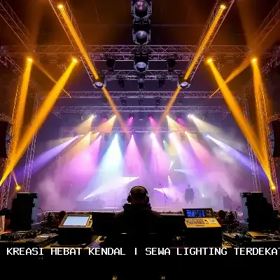 Sewa Lighting Terdekat Kendal: Solusi Atmosfer Megah