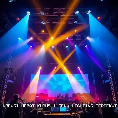 Sewa Lighting Terdekat Kudus untuk Atmosfer Megah