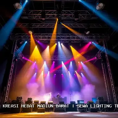 sewa lighting terdekat Madiun Barat