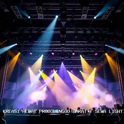 sewa lighting terdekat Probolinggo Barat