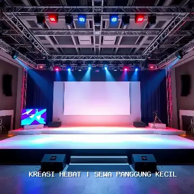 Sewa Panggung Kecil dengan Konstruksi Kokoh