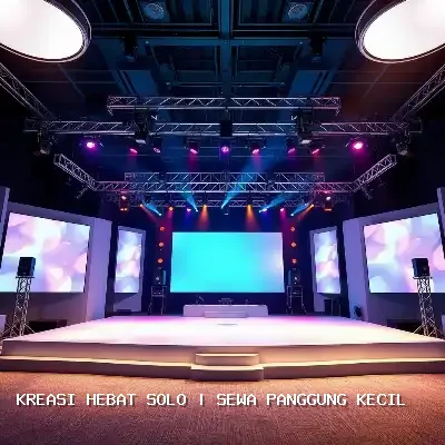 Sewa Panggung Kecil di Solo