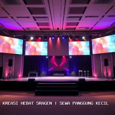 Sewa Panggung Kecil di Sragen