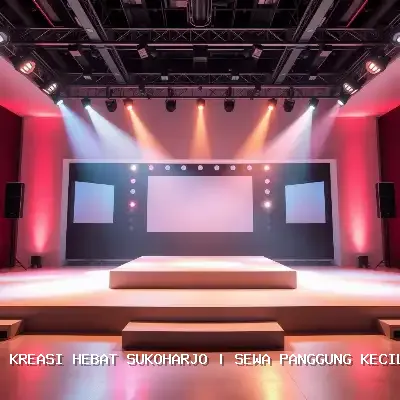 Sewa Panggung Kecil di Sukoharjo