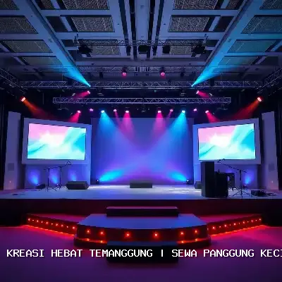 sewa panggung kecil Temanggung