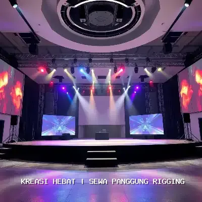 Sewa Panggung Rigging Profesional