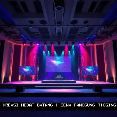 sewa panggung rigging Batang
